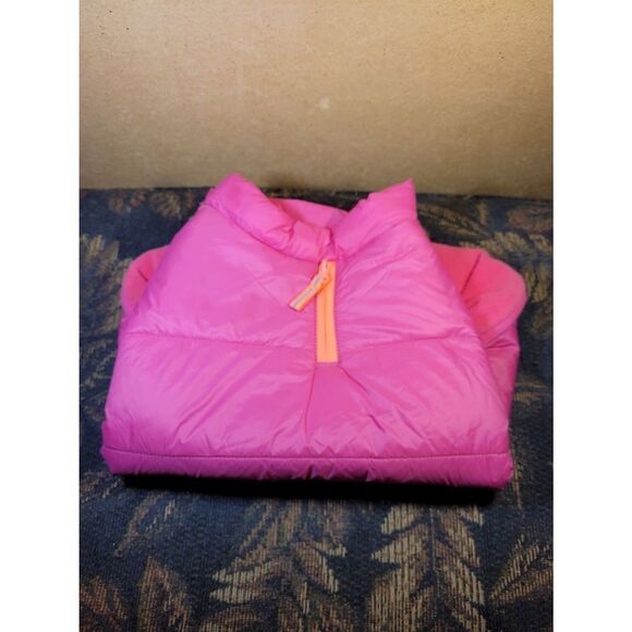 Boots and Barkley Pink and Orange  Medium Puffer Vest - Picture 2 of 7